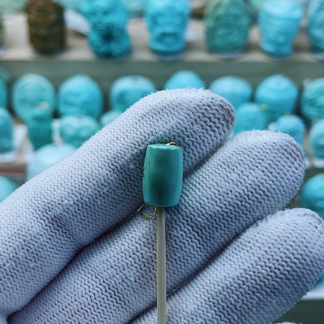 未镶嵌绿松石珠宝奇石