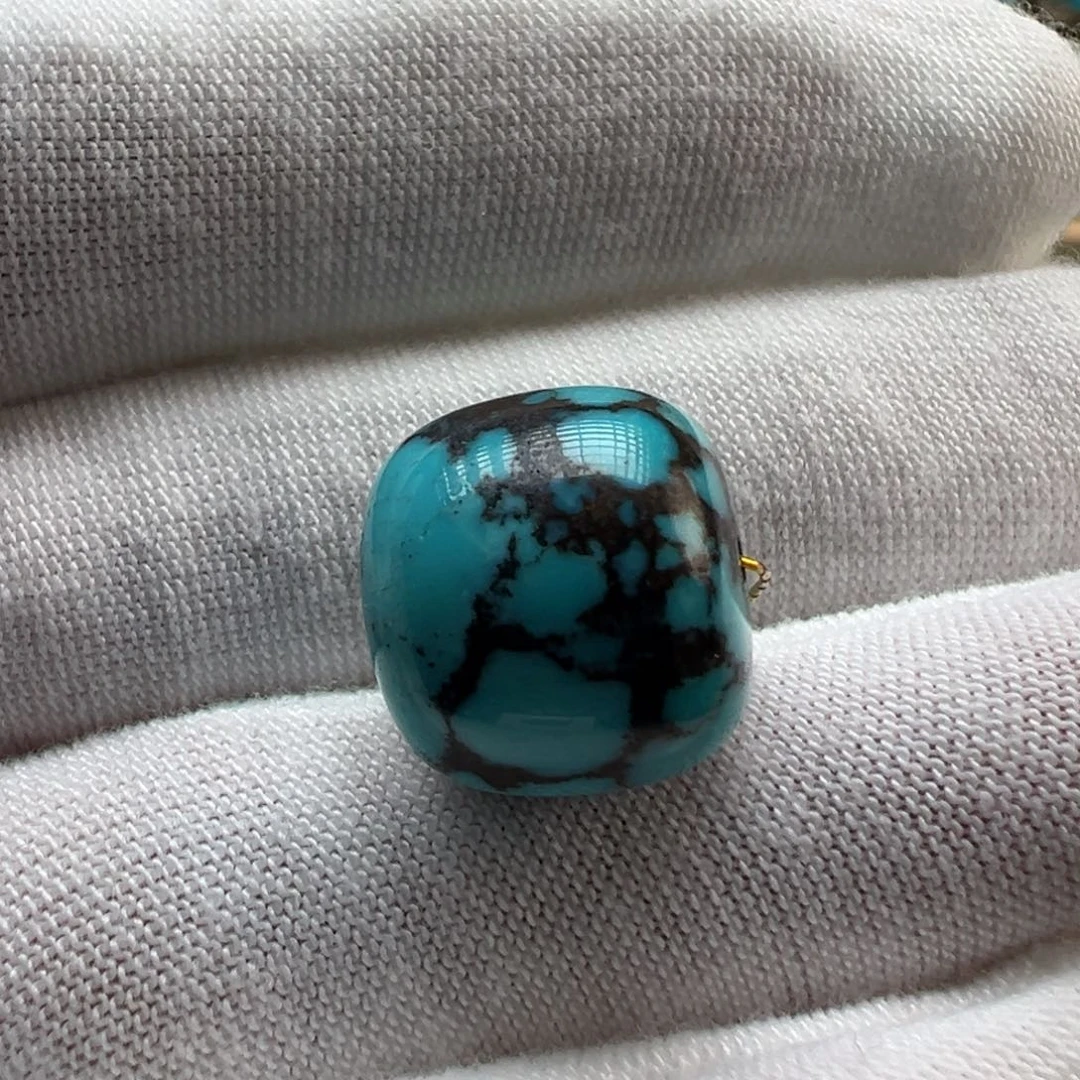 绿松石未镶嵌配饰13.5*12.1