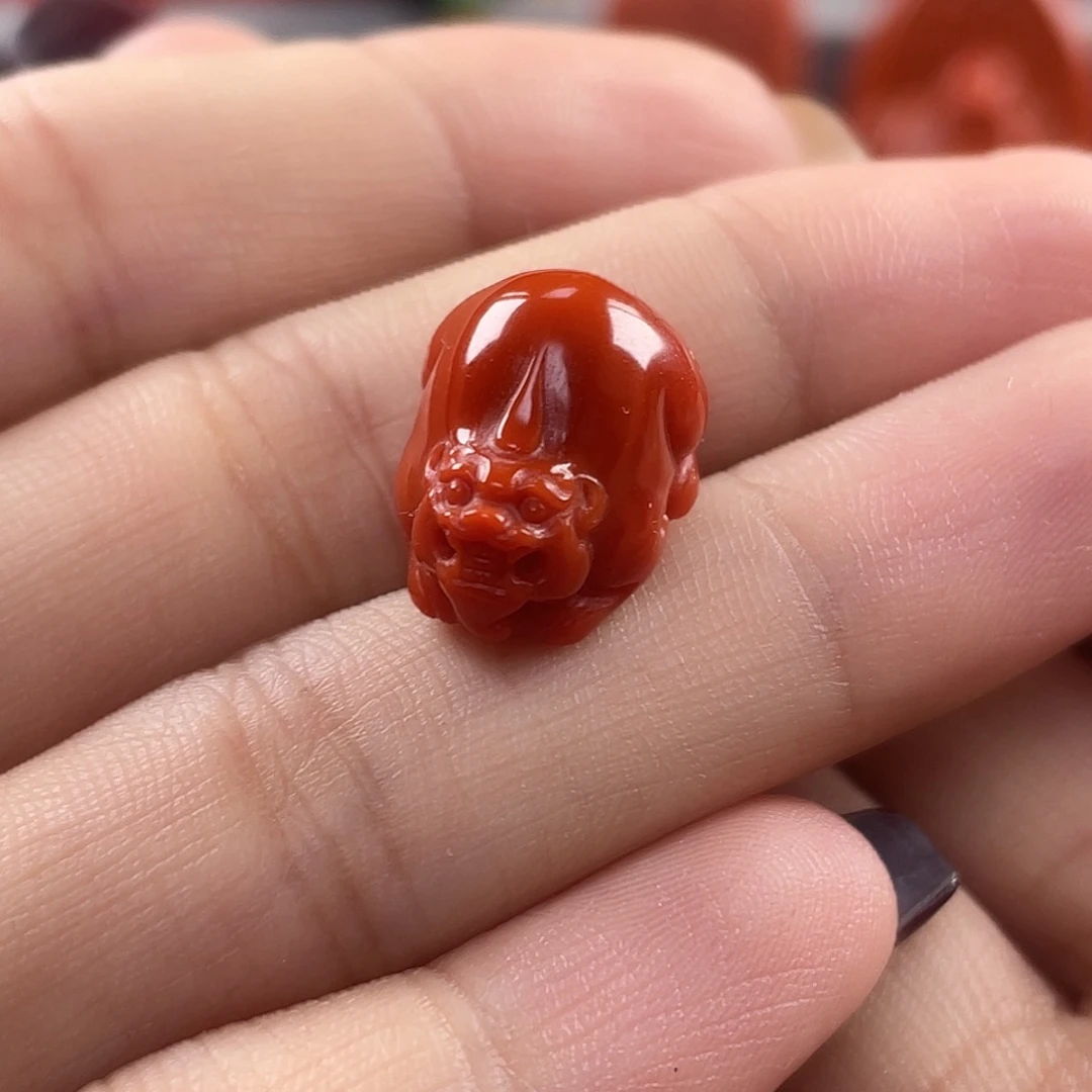 南红玛瑙未镶嵌颈饰