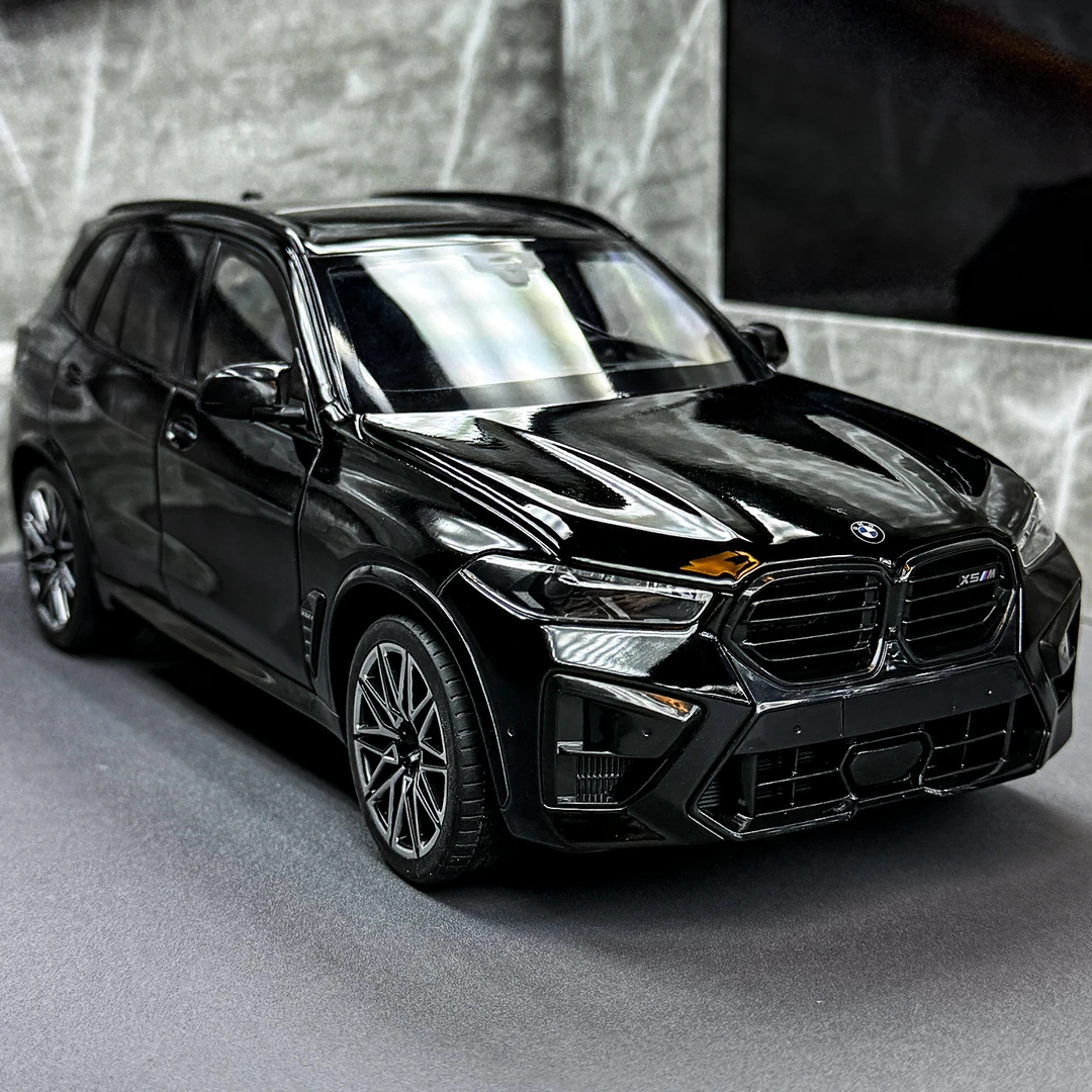 1:18宝马X5M合金车模仿真SUV越野汽车模型男孩玩具车收藏摆件礼物