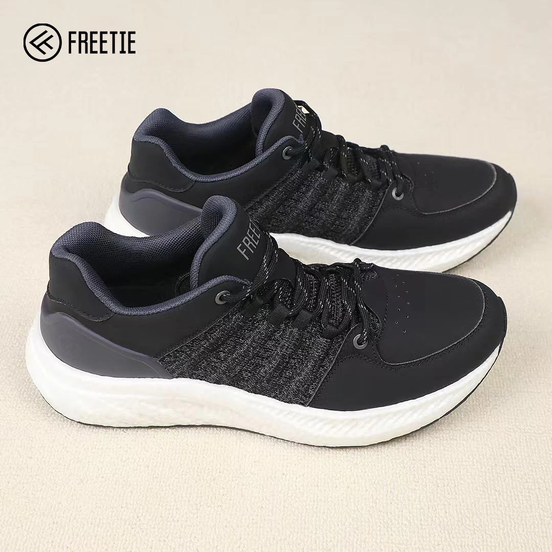 FREETIE跑步鞋保暖舒适轻便防滑运动鞋透气软底减震超轻慢跑鞋男