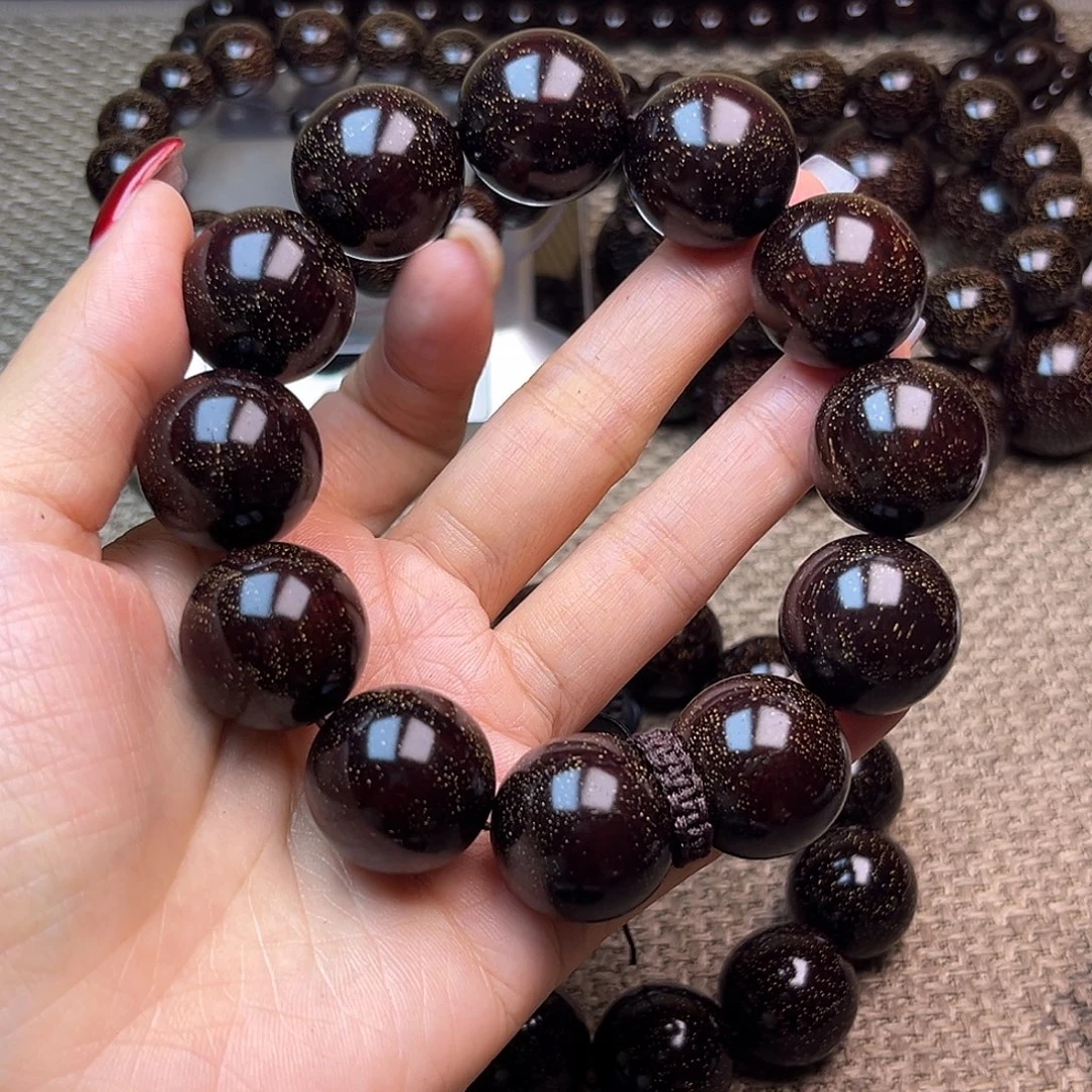 柠***甜檀香紫檀（小叶紫檀）2.0 12颗满星