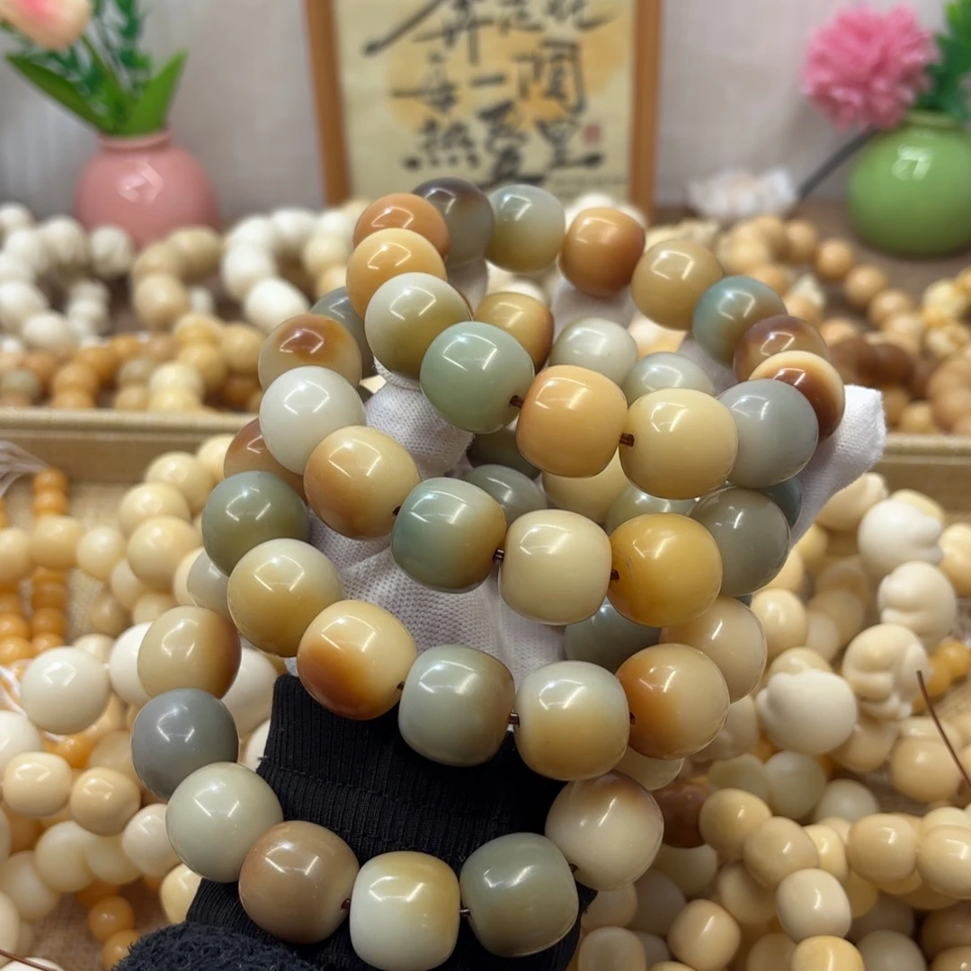 菩提根/象牙果吊坠19+干磨瑕疵落地果敦煌桶一锅993