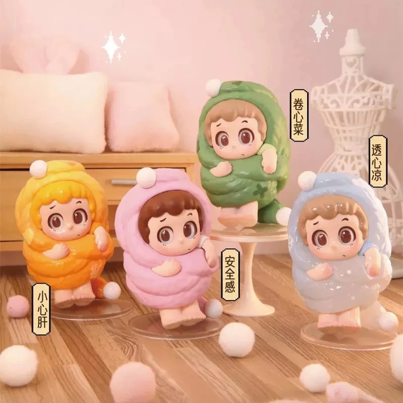 【拆盒】PINY墩墩今晚不准睡系列盲盒手办潮玩公仔桌面公仔