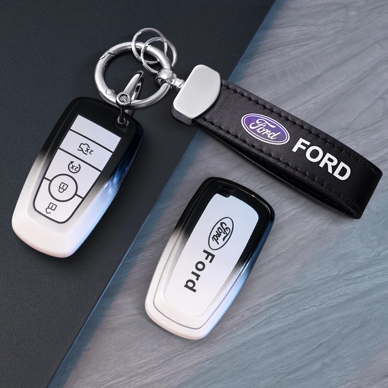 适用25款福特锐界L钥匙套探险者2024新蒙迪欧福克斯evos锐际壳扣