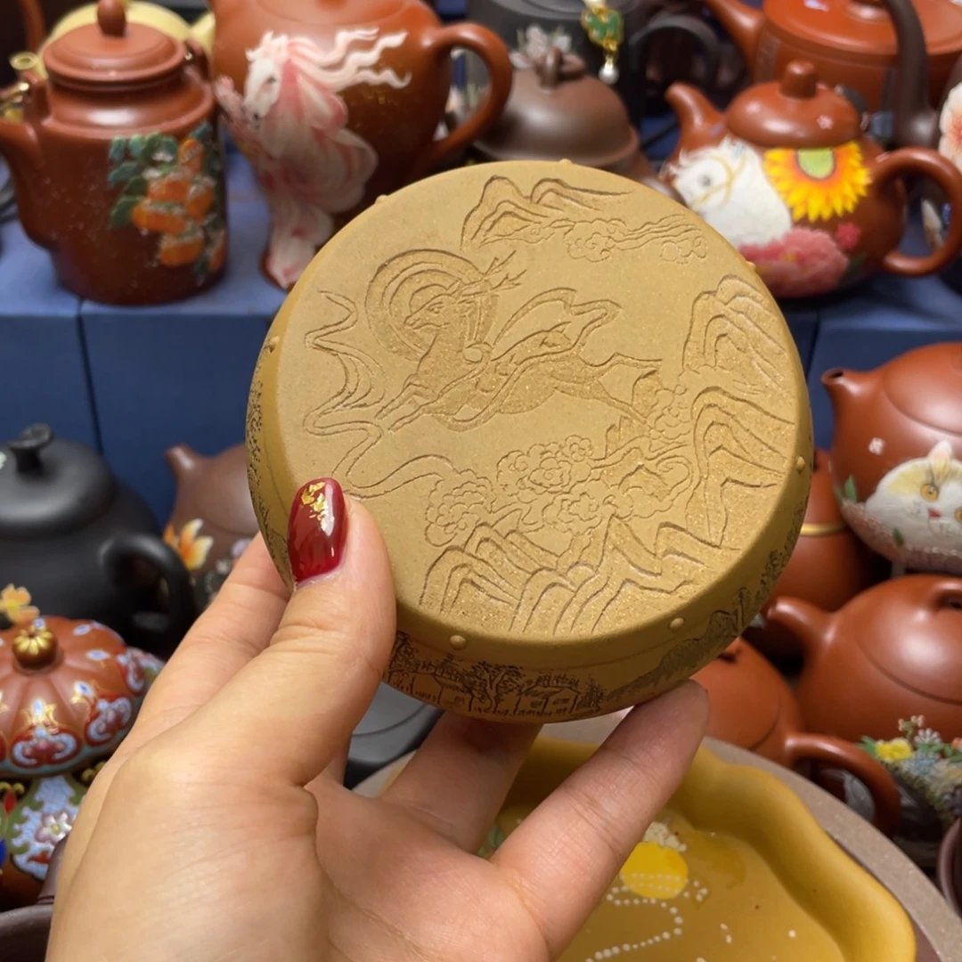 茶杯红泥紫砂主人杯10cm*5cm