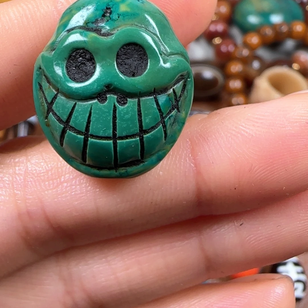 以***人文玩核桃吊坠猴头核桃配饰