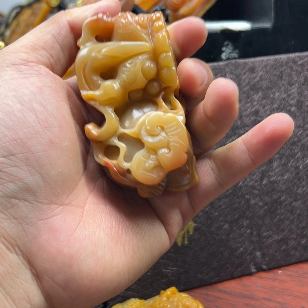 石英质玉（黄龙玉）未镶嵌多选一发货