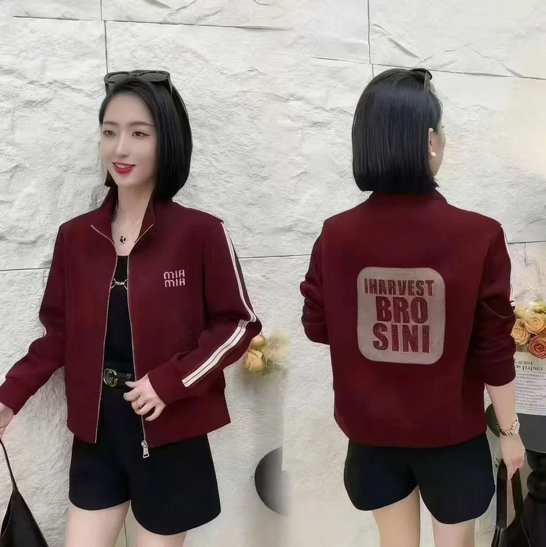 2025新款时尚洋气宽松百搭秋冬减龄上衣加绒加厚款短款外套