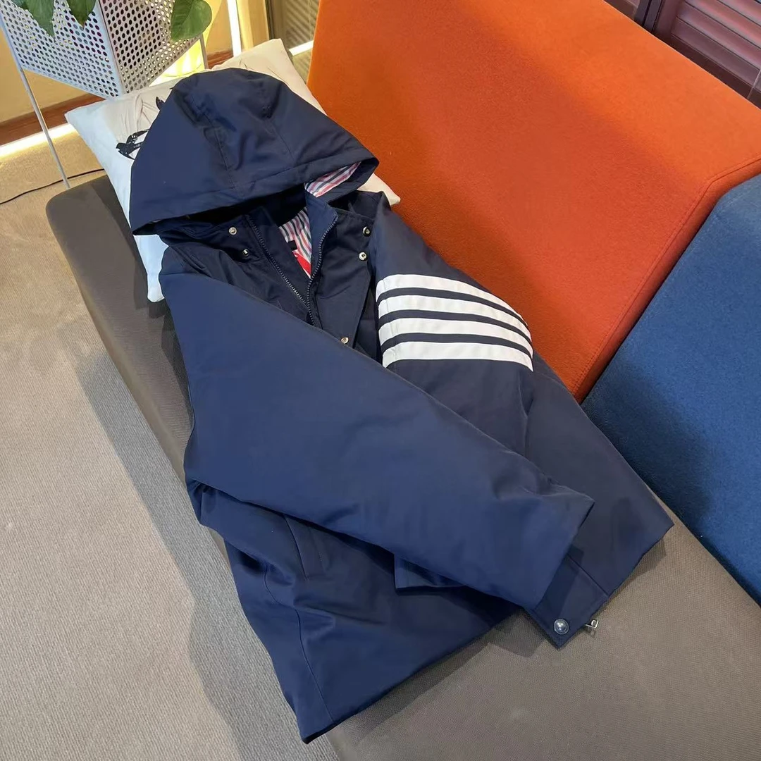 男女明星同款T家风鸭绒填充羽绒服（常规长）2506