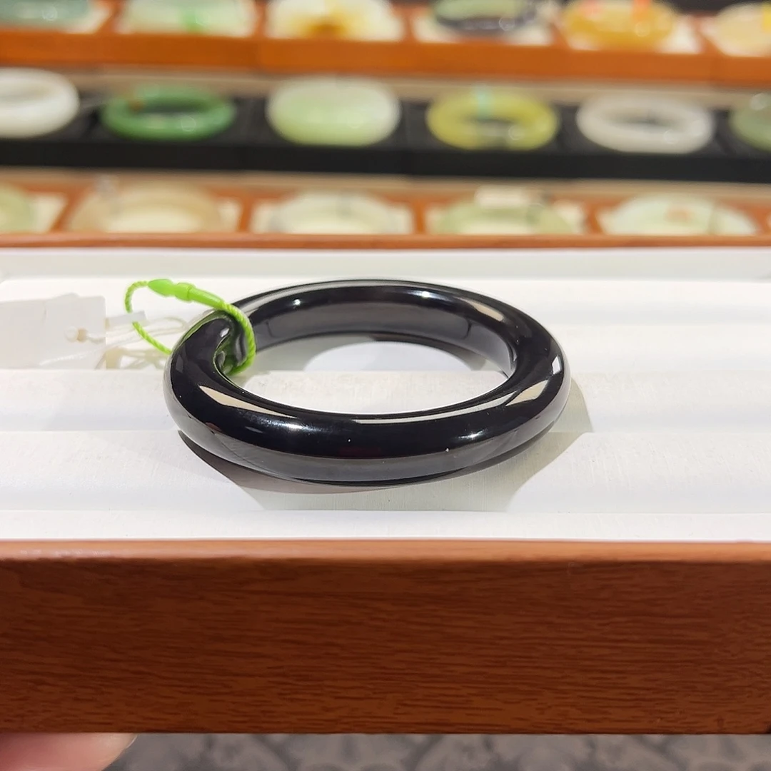 和田玉手镯未镶嵌  【帝紫】