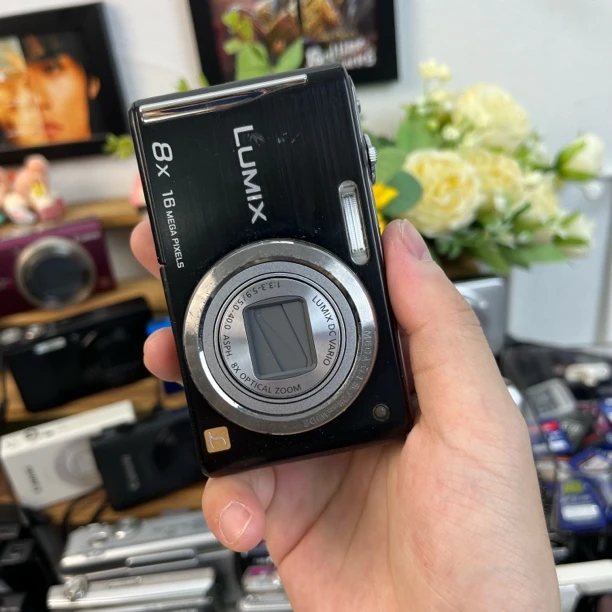 9新 Panasonic/松下 松下fh25有瑕疵小长焦冷白皮氛围感送相机包