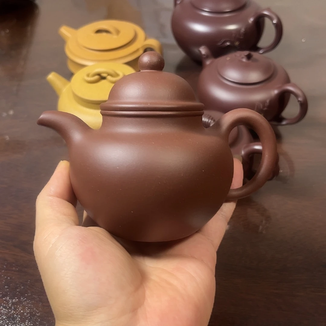 茶壶紫砂宜兴原矿紫砂壶手工艺品