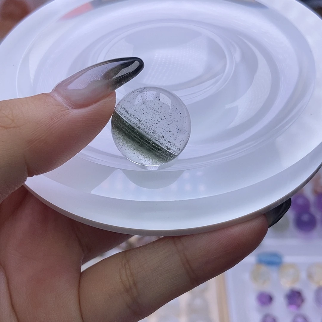 可***打手链水晶银S925镶嵌打孔不退换