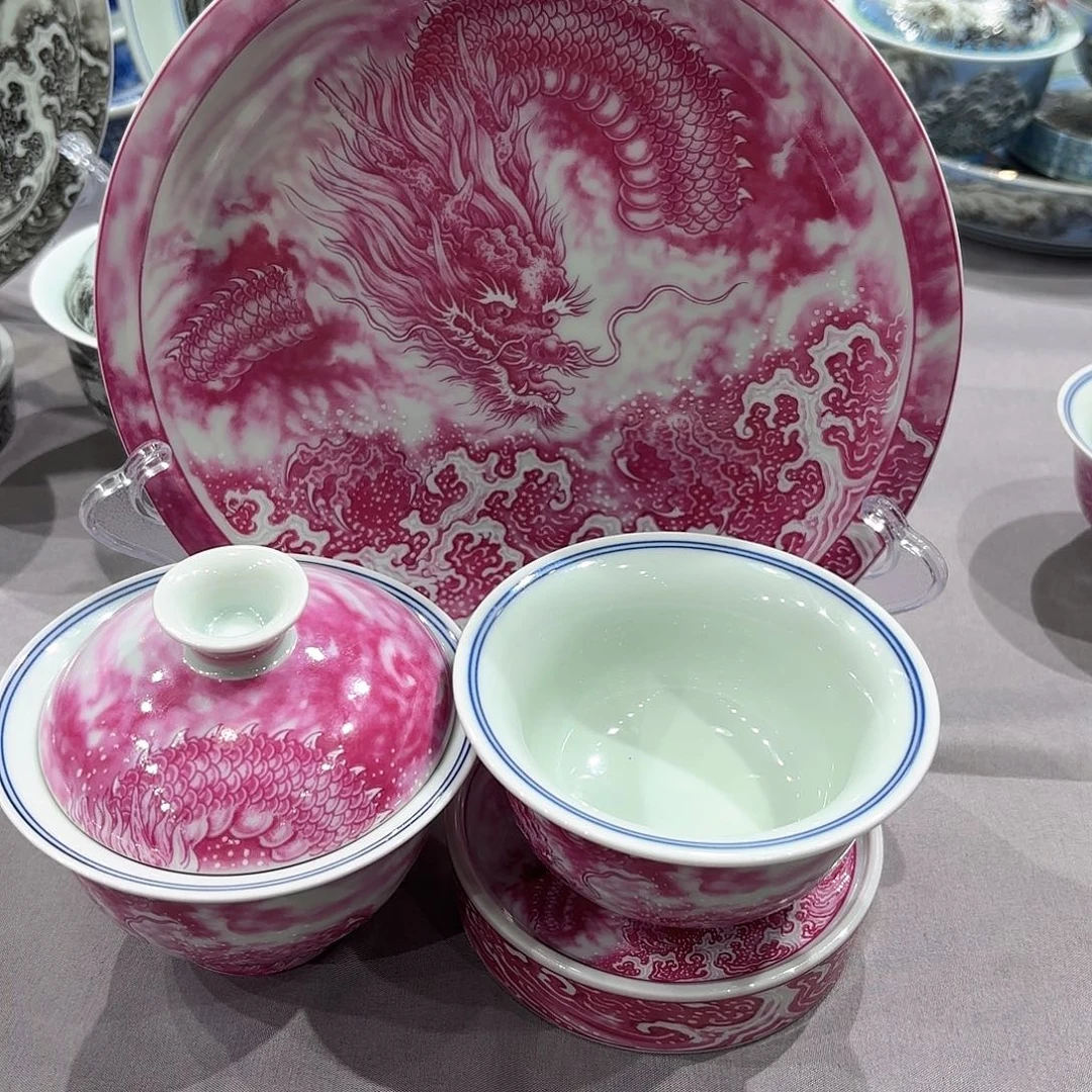 瓷片景德镇瓷器精品展示