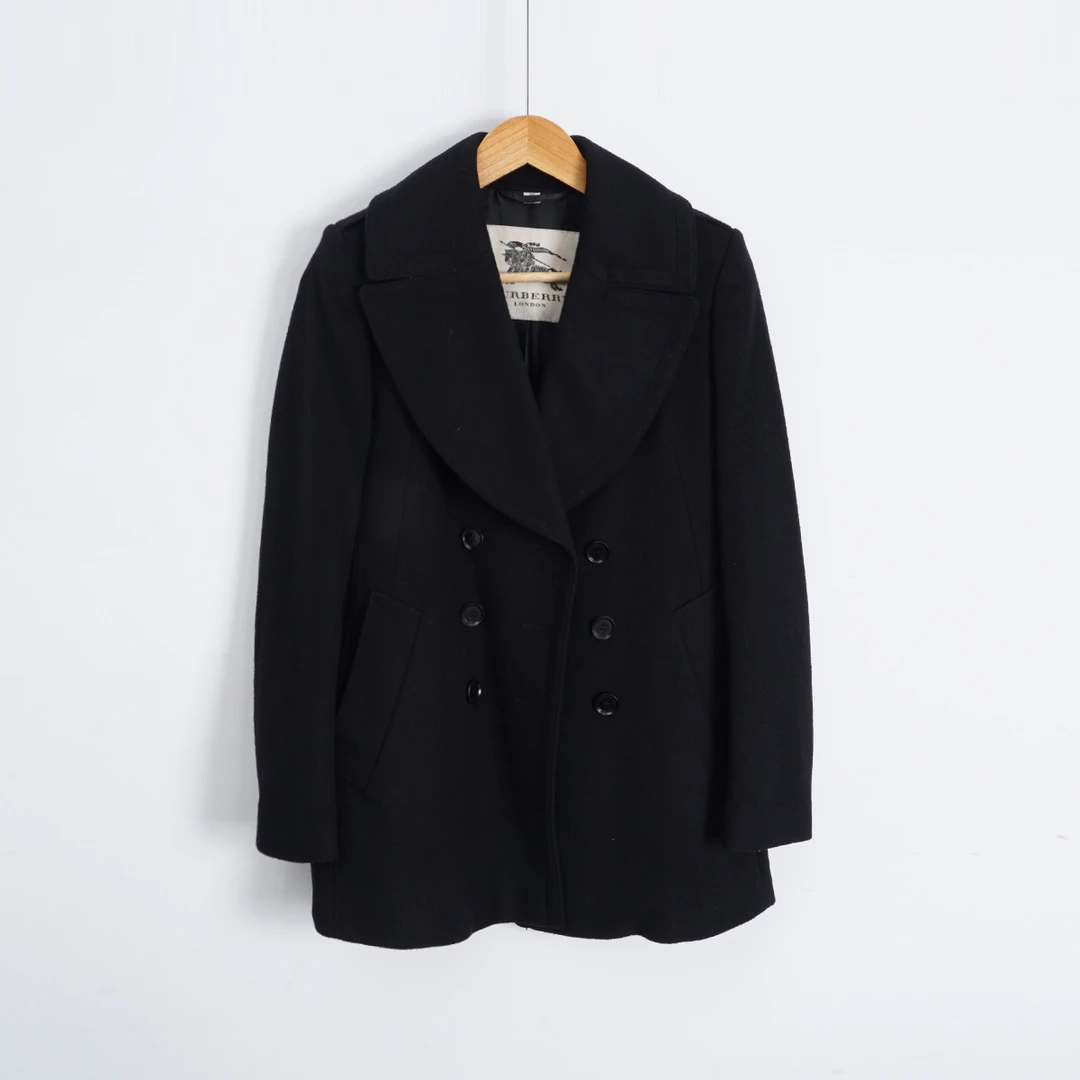 95新 BURBERRY/博柏利 羊毛/SC0692/大衣/38码