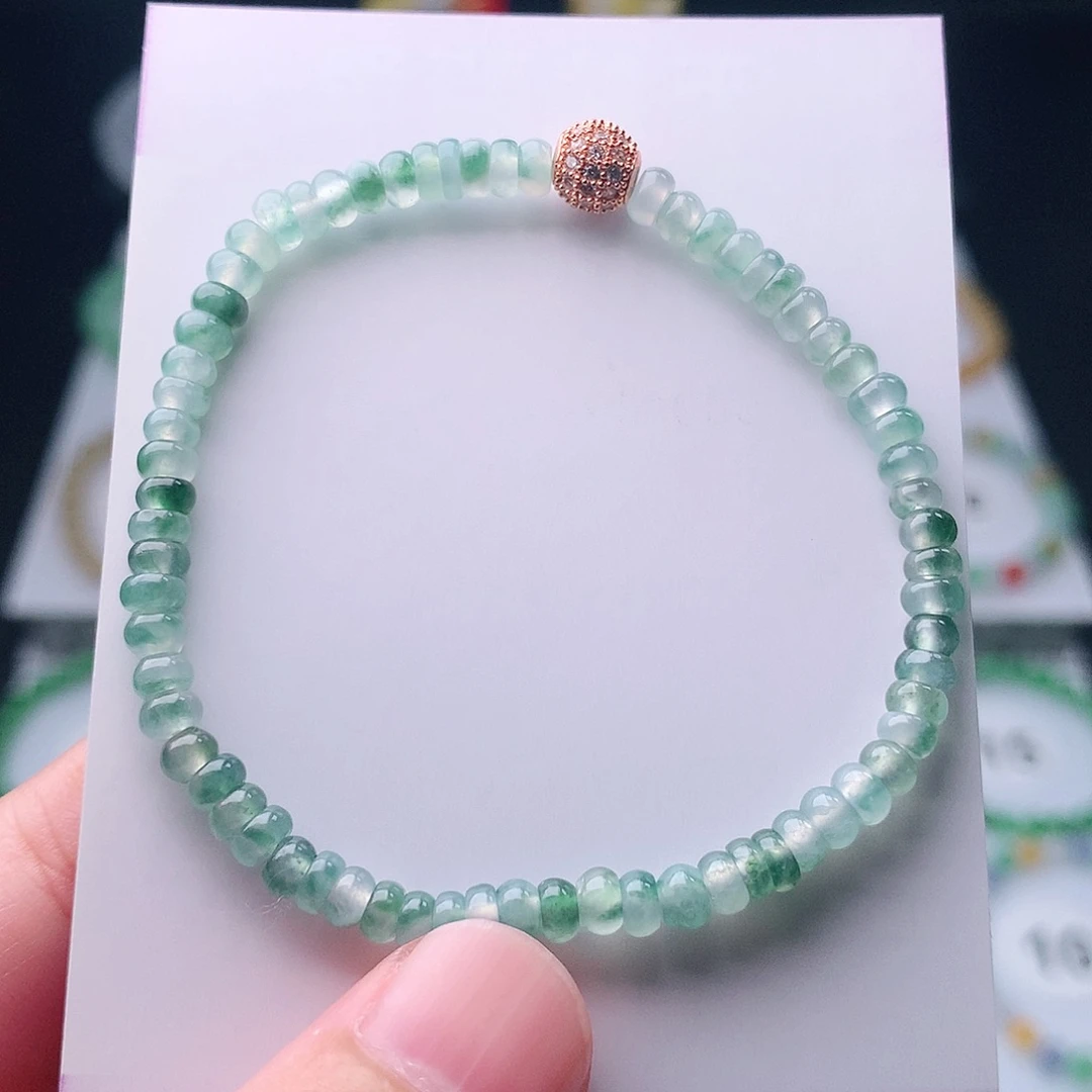 未镶嵌手串翡翠翡翠