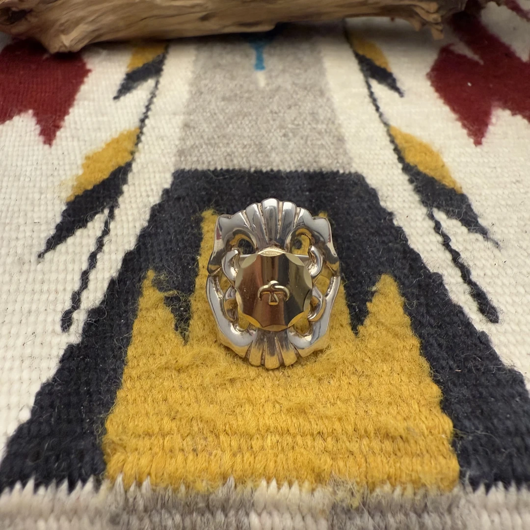 925银戒指 Goros百合大花戒指19号