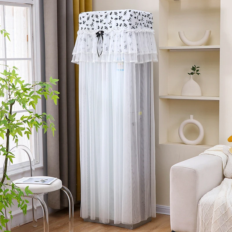 立式空调防尘罩开机不取空调罩客厅柜机通用套罩挡风帘套2025新款