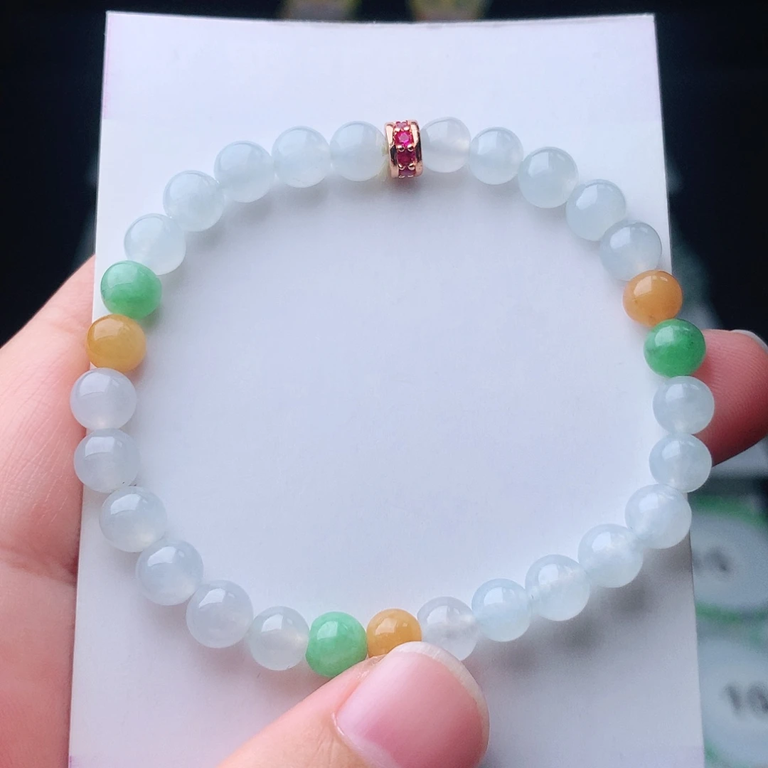 翡翠未镶嵌手链翡翠