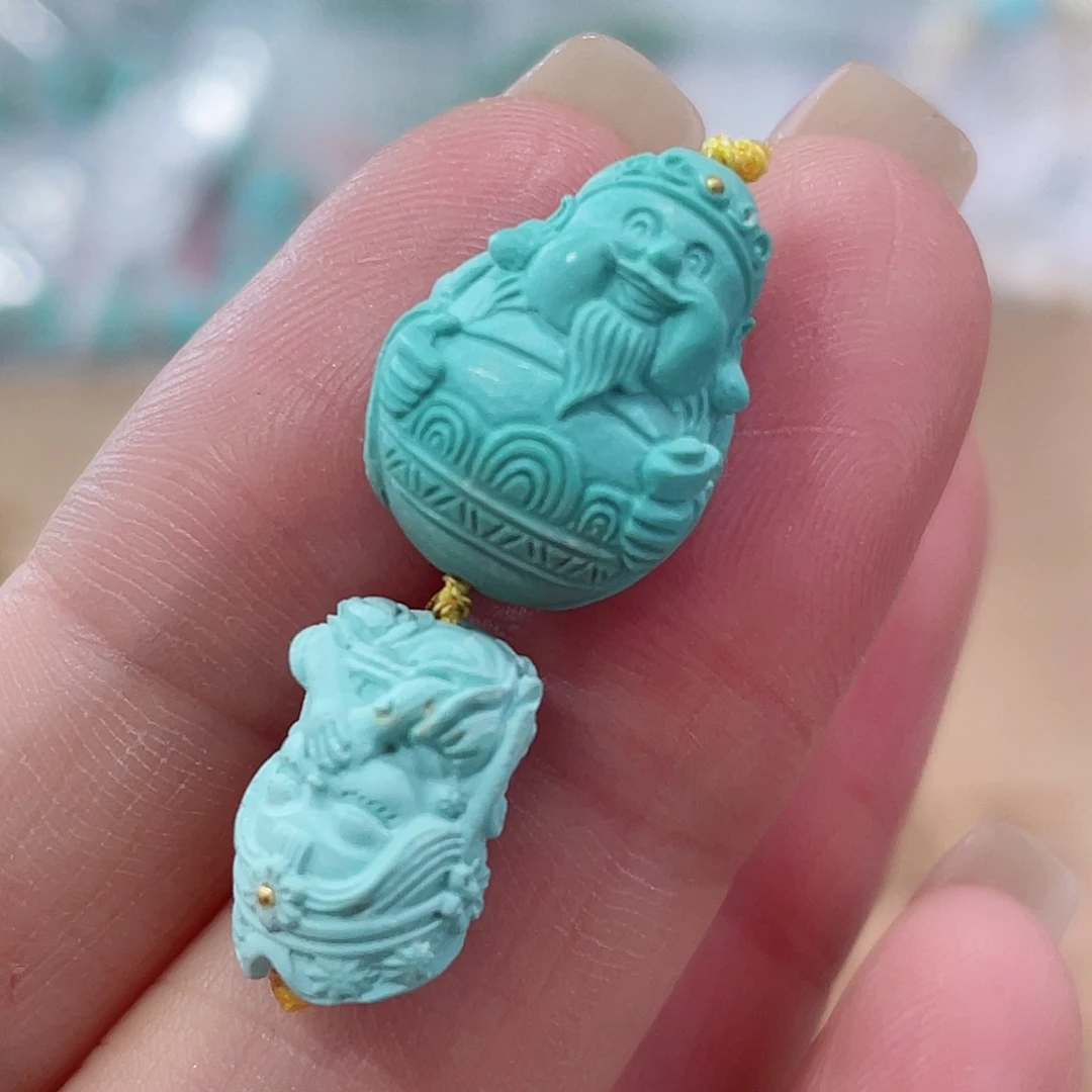 绿松石未镶嵌珠宝奇石