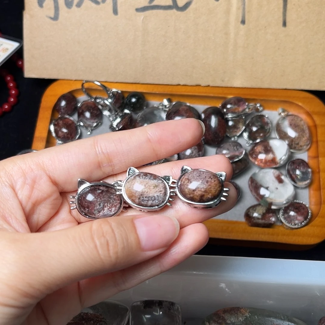奶***口水晶手链未镶嵌哈哈