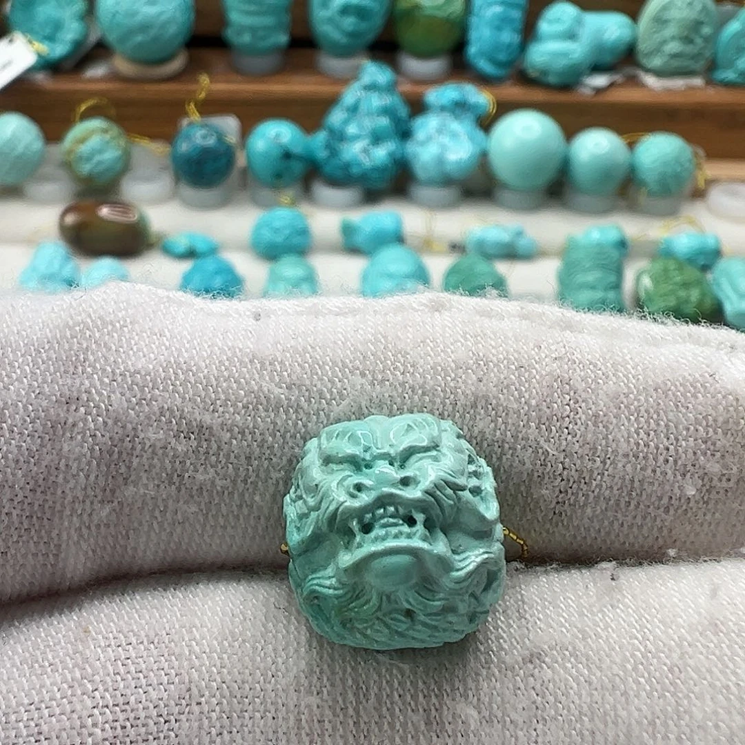 绿松石龙珠 未镶嵌