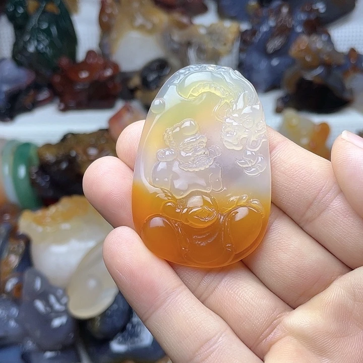 玛瑙/玉髓饰品未镶嵌