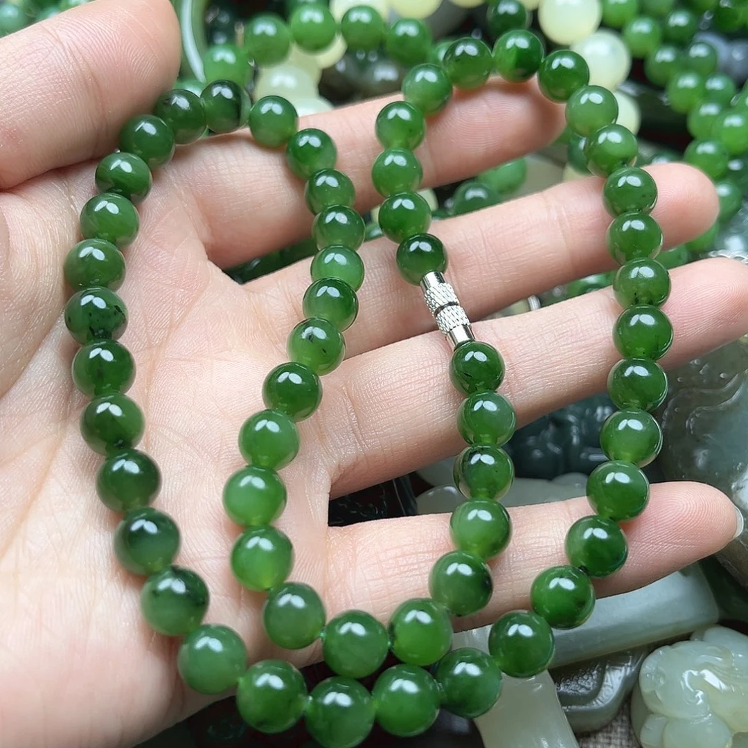 和田玉（碧玉）未镶嵌颈饰