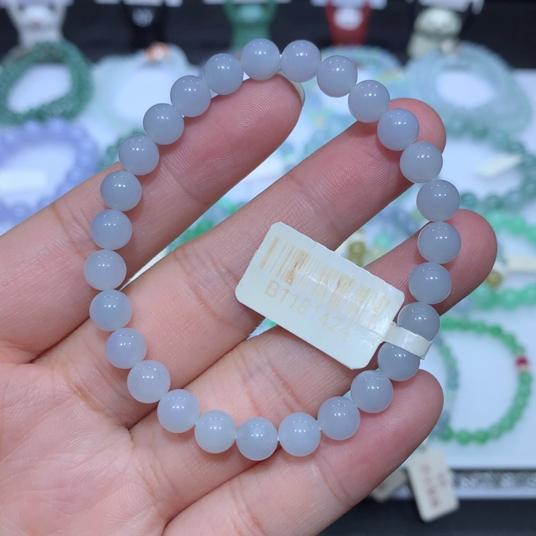 翡翠未镶嵌手串天然