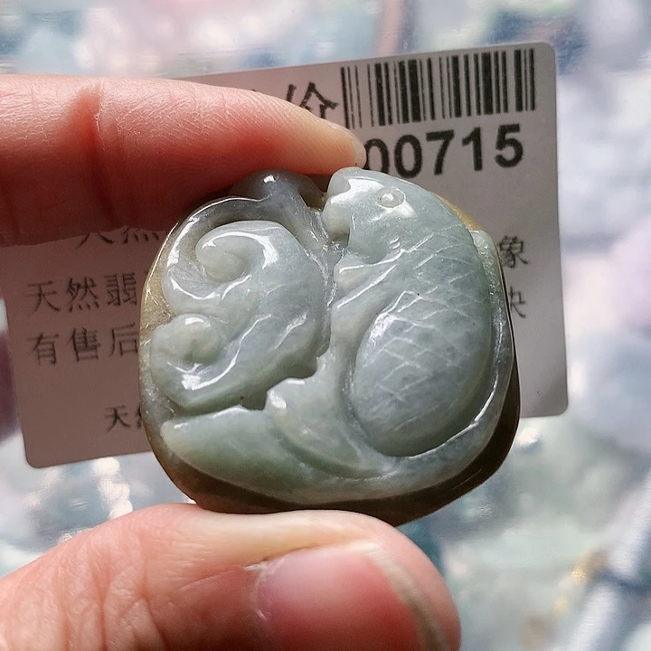 颈饰未镶嵌翡翠715