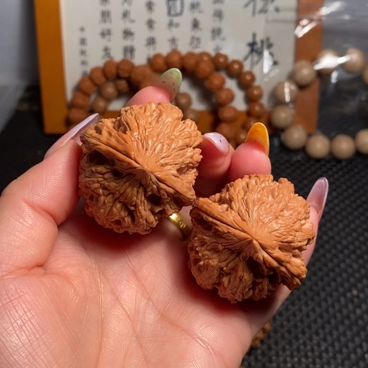 文玩核桃把件41大沽石