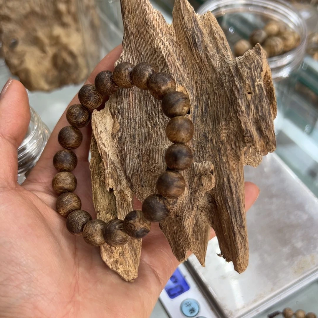 【闪购商品】香榧木M***m木艺品越南99沉树心油卡10单圈8.3克