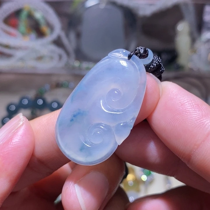 颈饰未镶嵌翡翠如意580