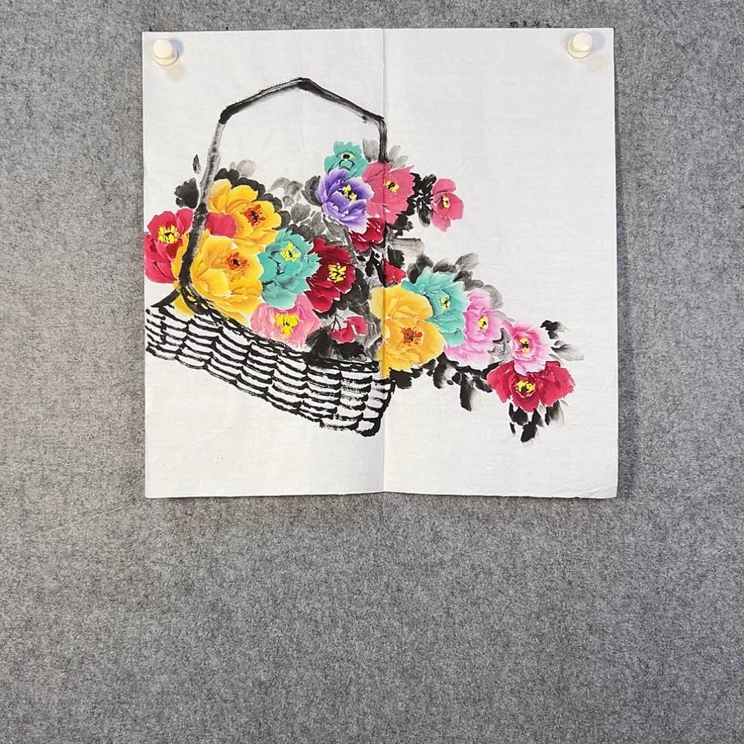 国画145 牡丹花等经济植物和花卉资源