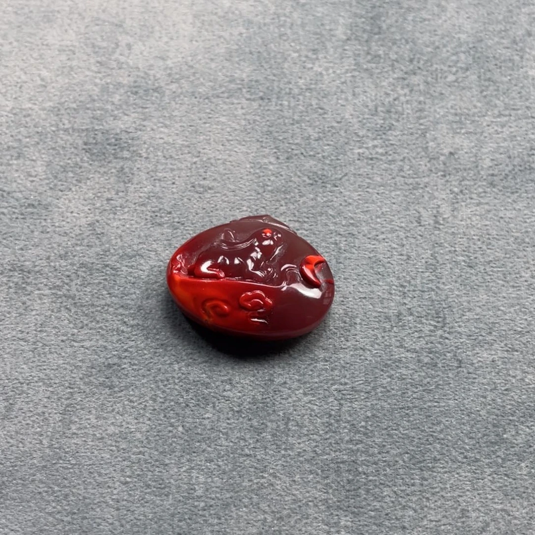 南红玛瑙未镶嵌吊坠