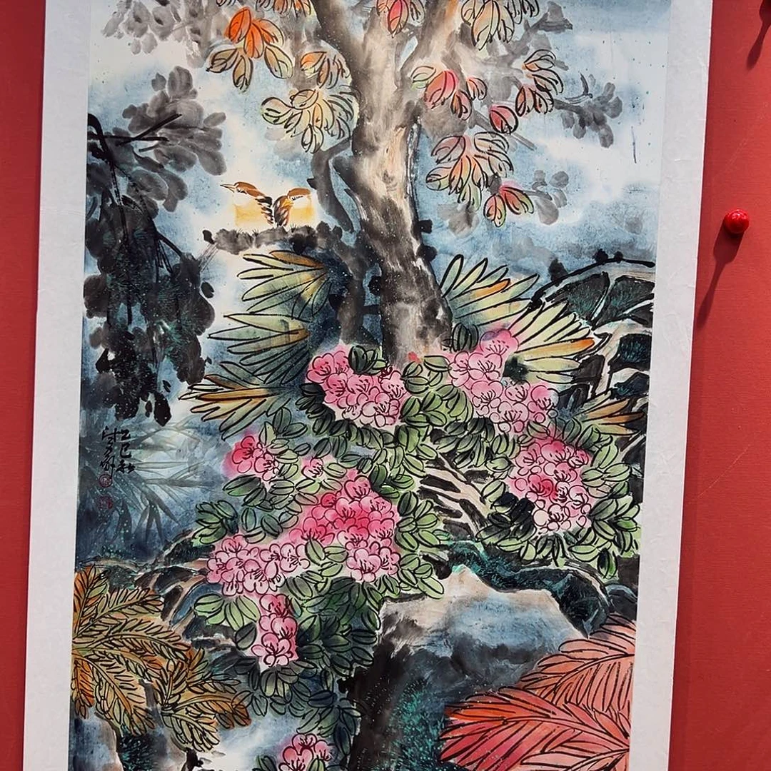 国画卢付垒国画作品