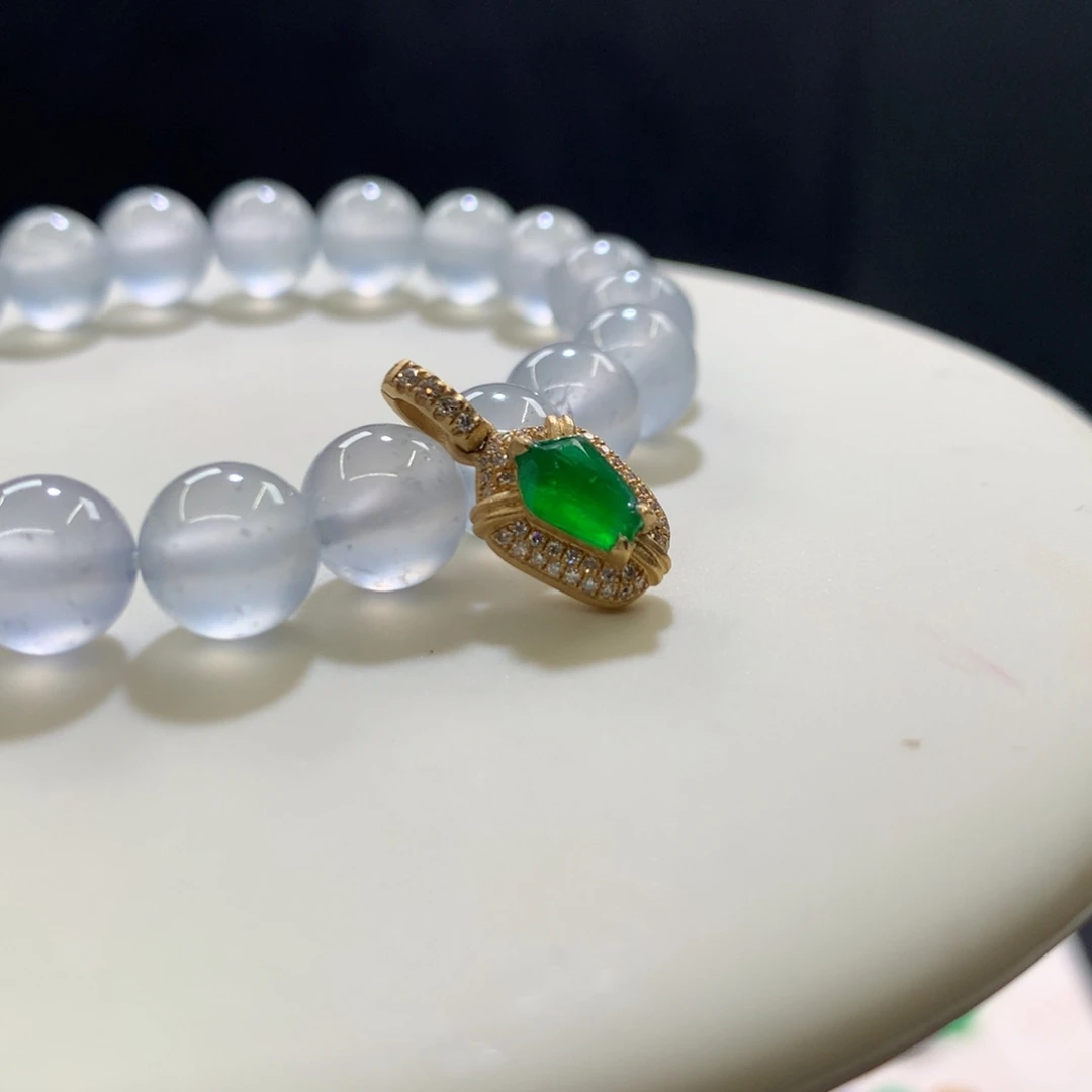 翡翠散珠天然翡翠