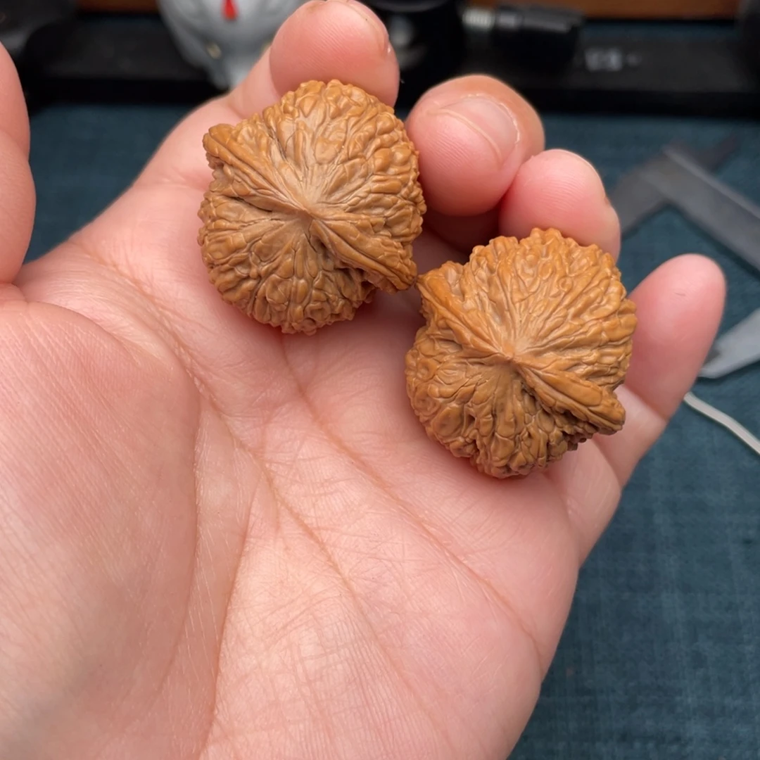 把件文玩核桃全品野生密纹33