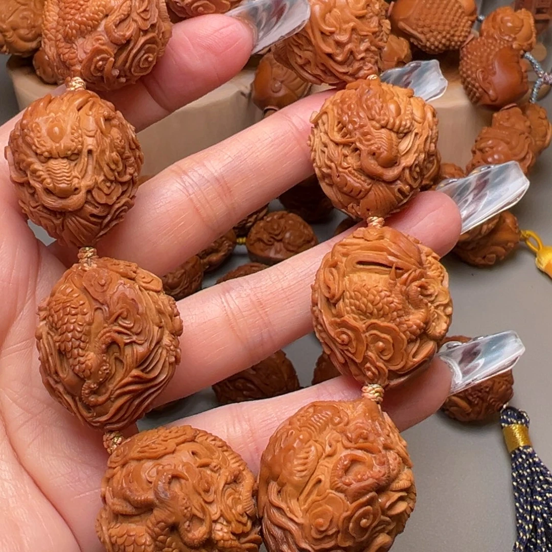 橄榄核手串/手链2.45-2.5九龙拉棺