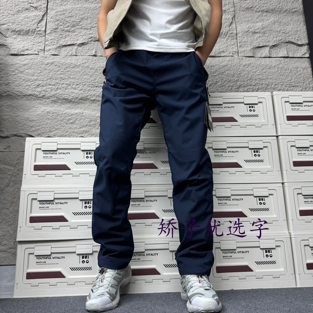 哥伦代工!加绒加厚防风防水蓄热保暖登山骑行裤脚可调节冲锋裤890