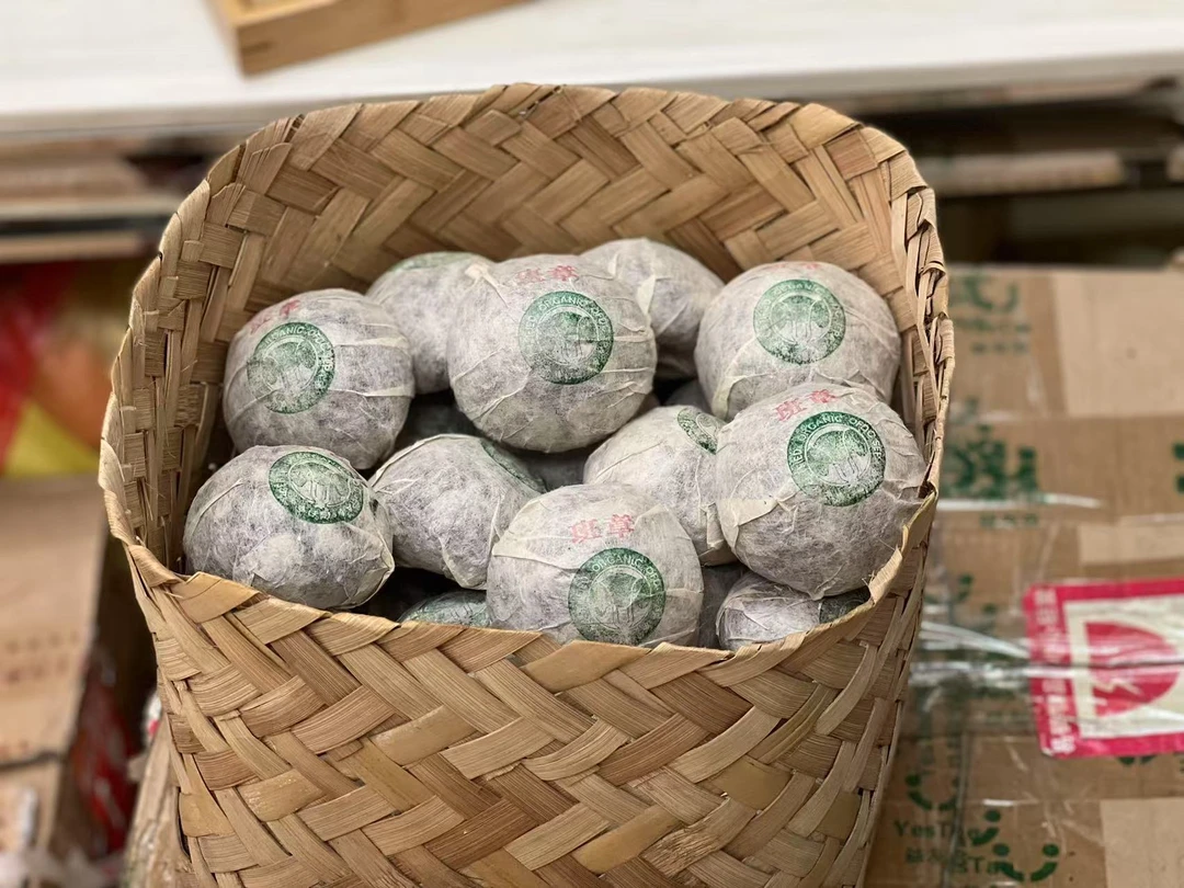 2003年 班章小白菜沱 普洱生茶100g