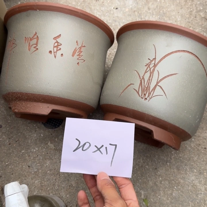 紫砂花盆特价秒杀