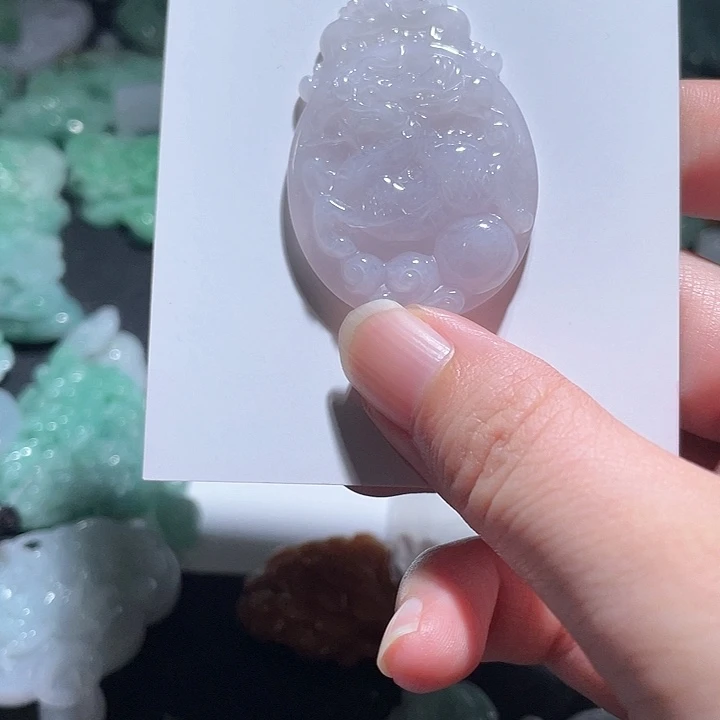 颈饰未镶嵌翡翠天
