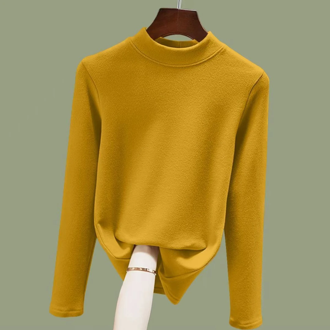 清-半高领长袖打底衫-2283