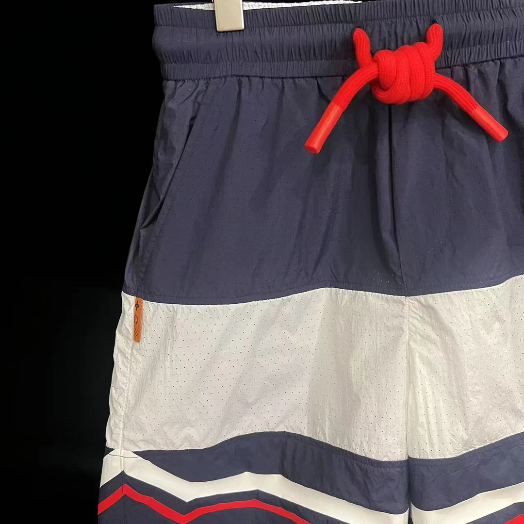 【C-专属-L596】夏季新款免烫吸汗印花设计师款高级感穿搭短裤