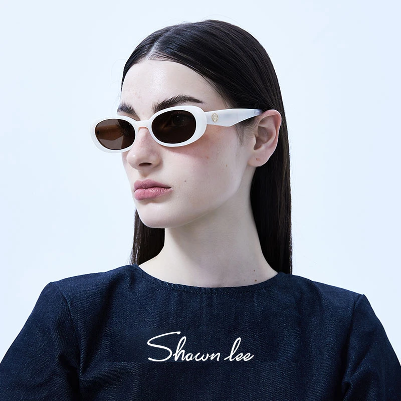 Shawnlee复古猫眼墨镜女时尚小框高级感美辣妹百搭太阳镜防紫外线