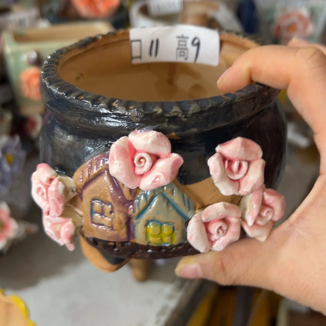 多肉花盆，满20发货，爱退款拉黑