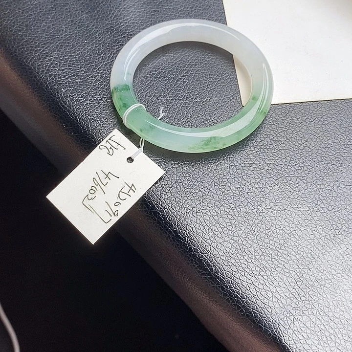 未镶嵌手镯翡翠52➕圆条
