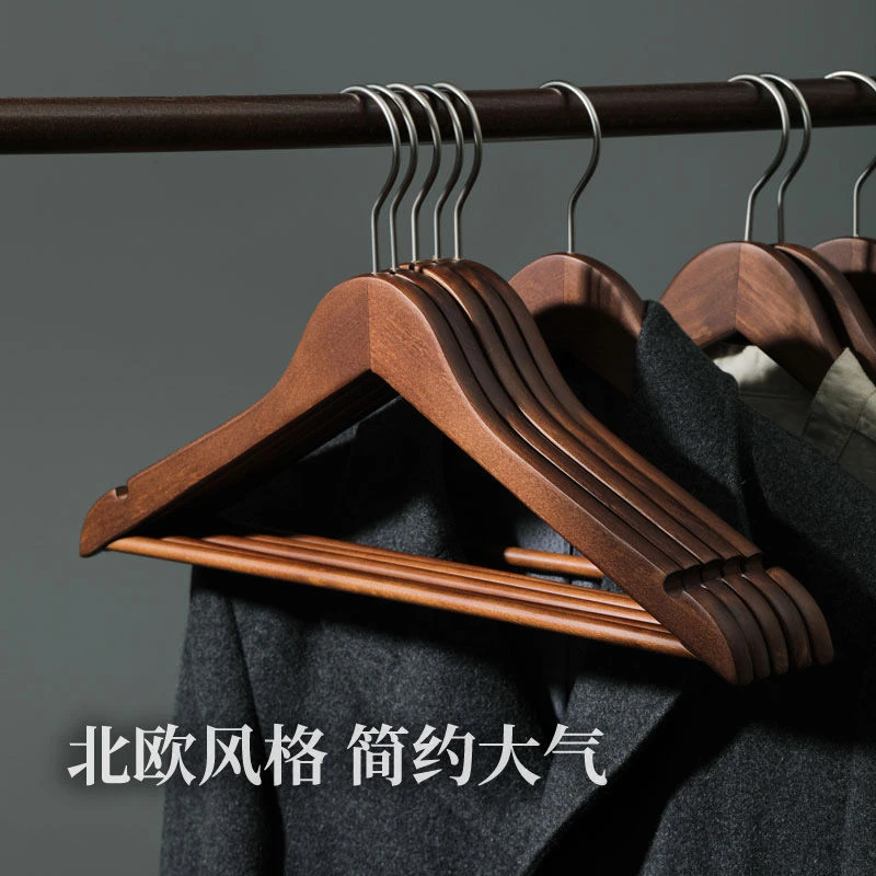 工厂清仓处理实木衣架